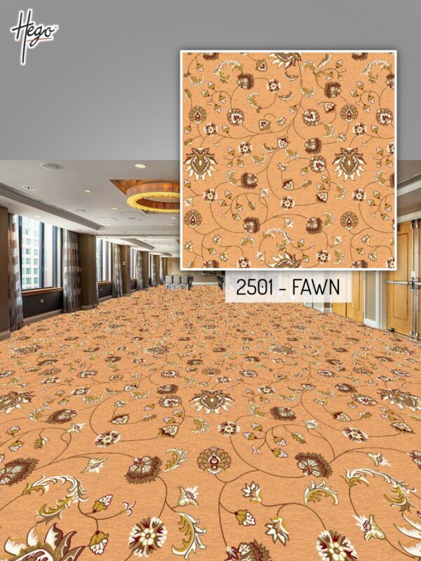 FLORA CARPET -2501 FAWN