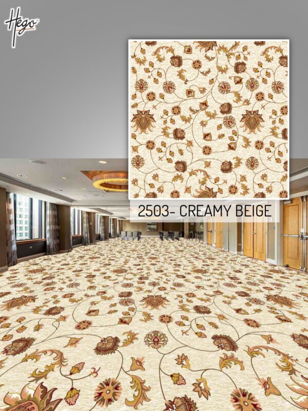 FLORA CARPET -2503 CREAMY BEIGE