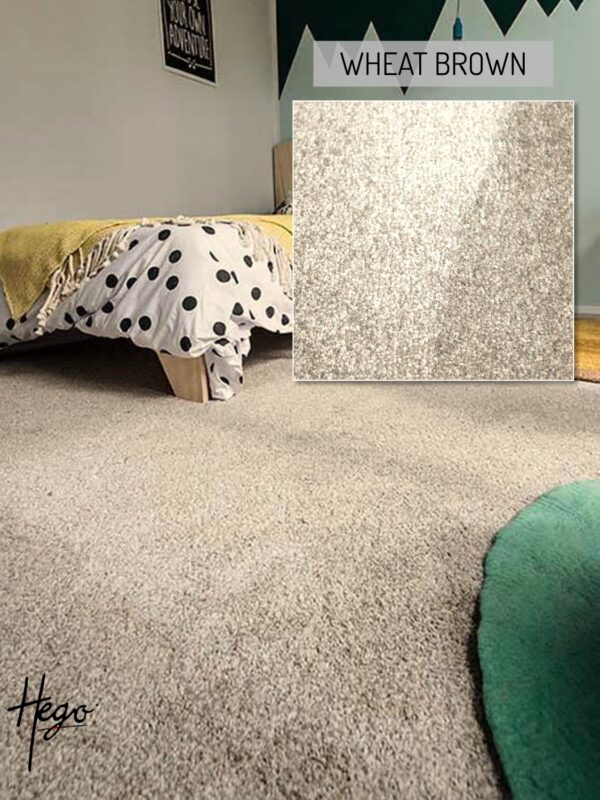 SILKY CARPET WHEAT BROWN