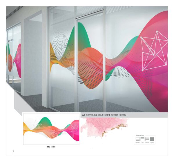 Decorative Glass Film 0011