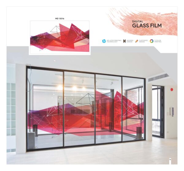 Decorative Glass Film 0016