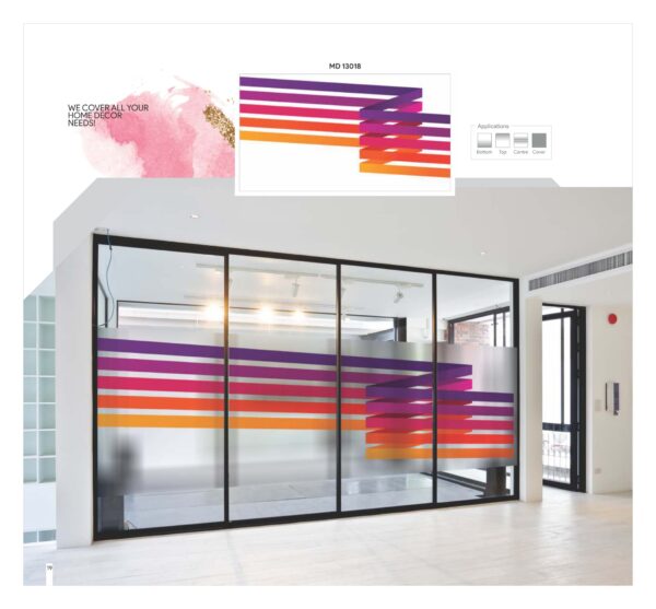 Decorative Glass Film 0018