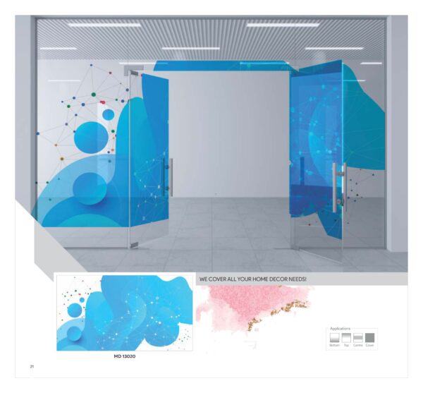 Decorative Glass Film 0020