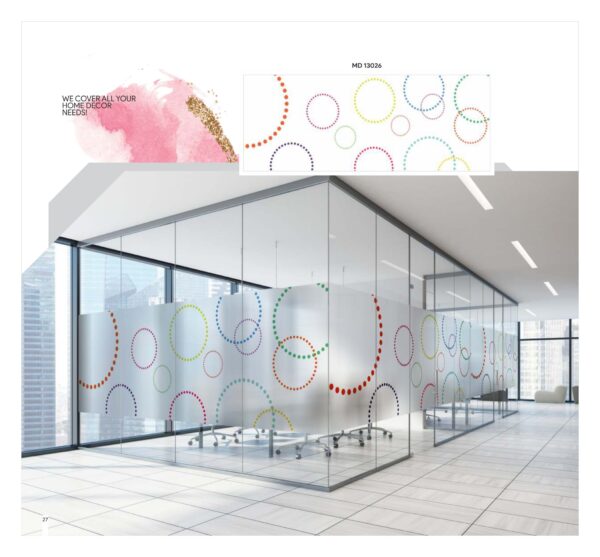 Decorative Glass Film 0026