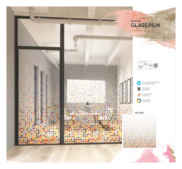 Decorative Glass Film 0027