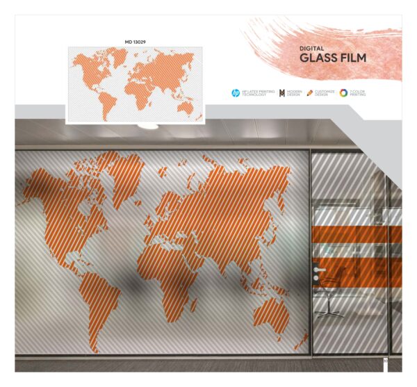 Decorative Glass Film 0029