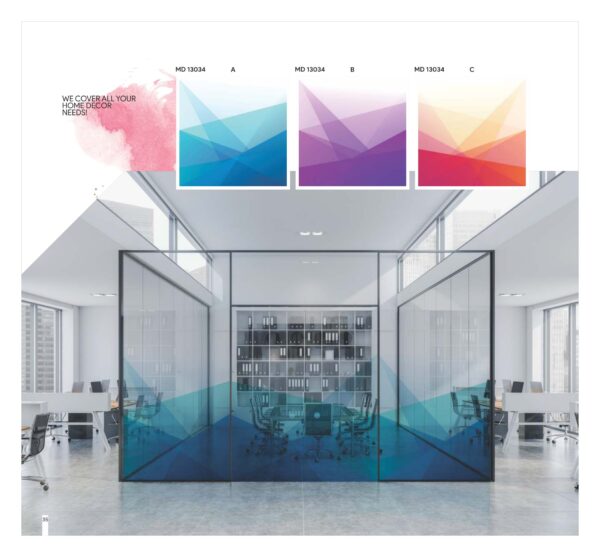 Decorative Glass Film 0034