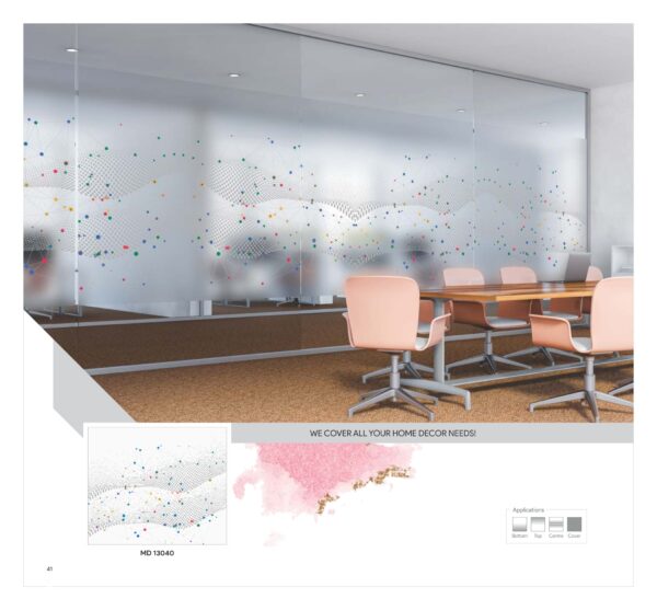Decorative Glass Film 0039