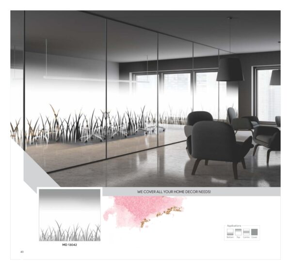 Decorative Glass Film 0041