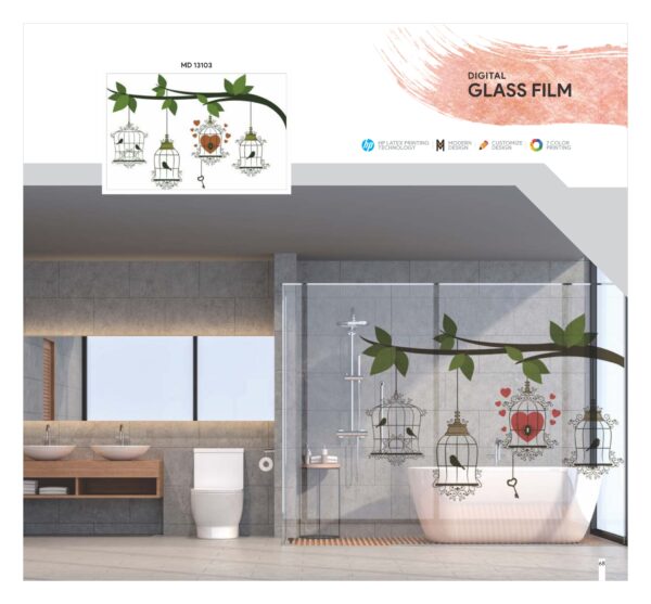 Decorative Glass Film 0053