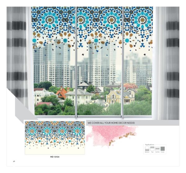 Decorative Glass Film 0054