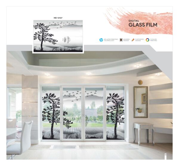 Decorative Glass Film 0057