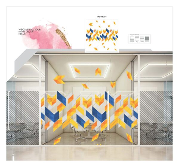 Decorative Glass Film 0006