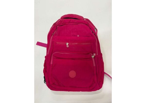 Vibrant Dark Pink Casual & School Backpack for Girls
