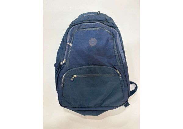 Classic Navy Blue Multi-Compartment Casual & School Backpack