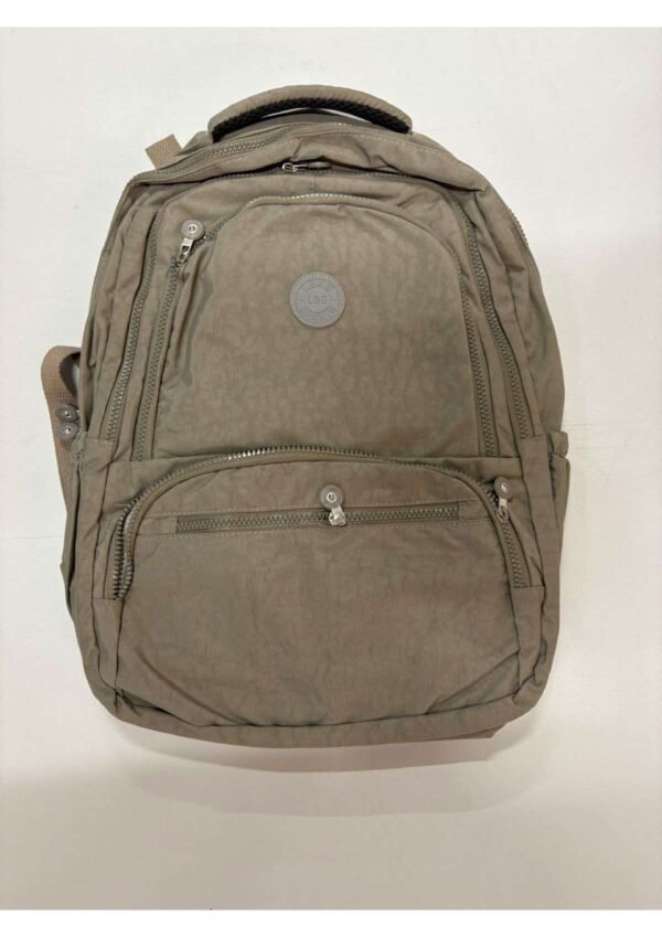 Classic Olive Khaki Multi-Compartment Casual & School Backpack